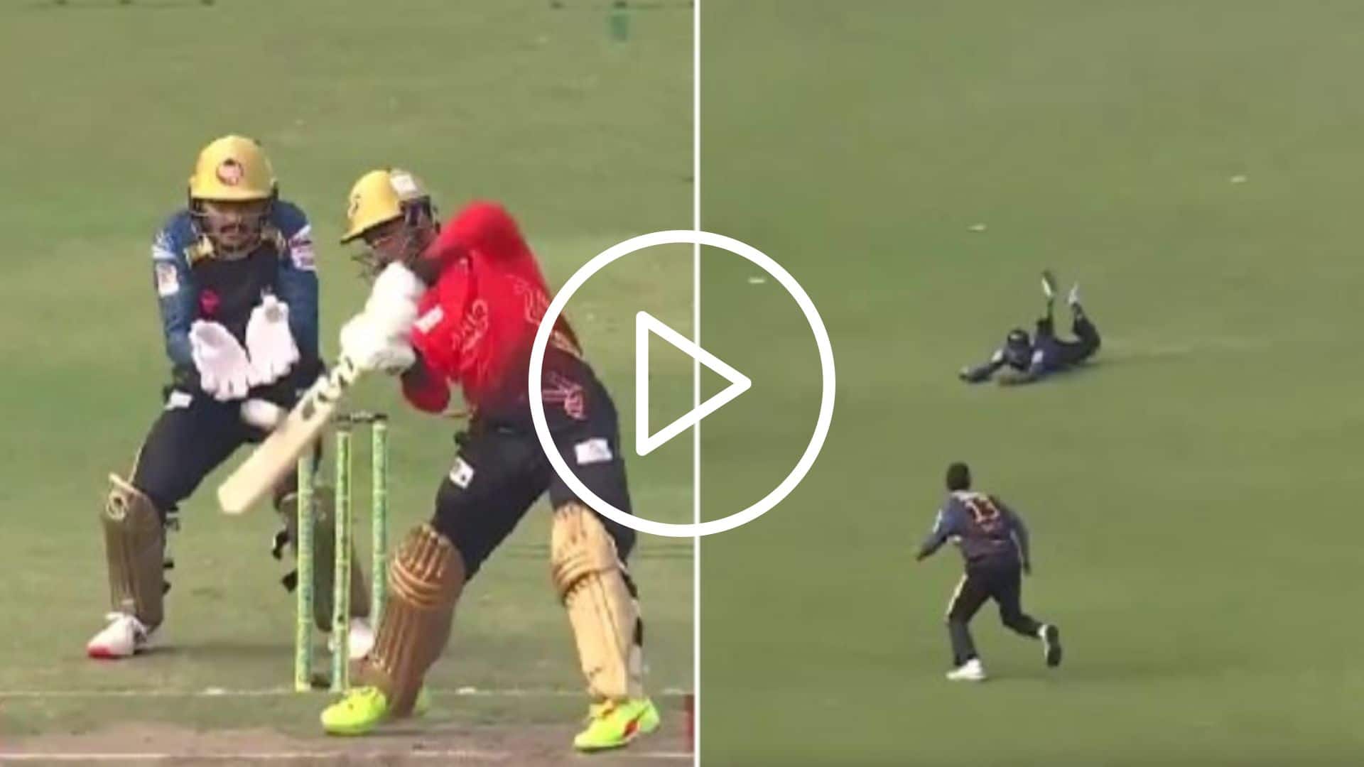 [Watch] Litton Das Falls To Mohammad Naim's Spectacular Diving Catch In BPL 2024 Opener